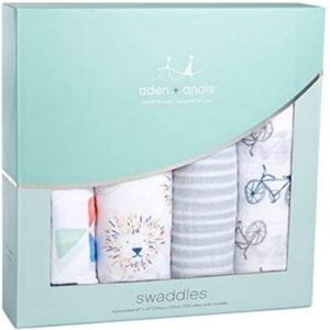 aden + anais Swaddle Blanket, Leader of The Pack